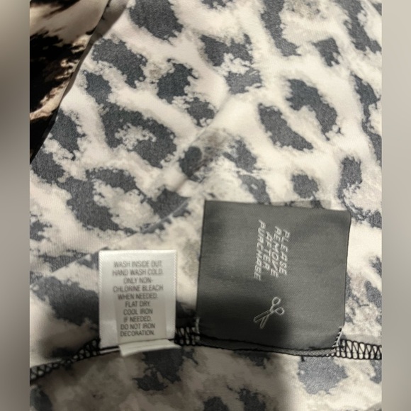๐ Dana Buchanan Leopard Print Dress Size Small - Picture 4 of 8